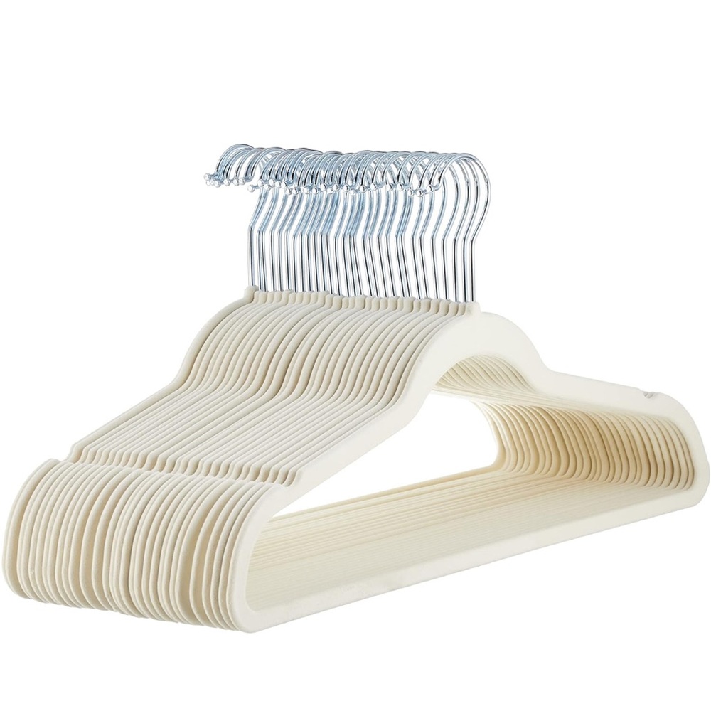 Slim, Velvet, Non-Slip Suit Clothes Hangers - Picture 2 of 2